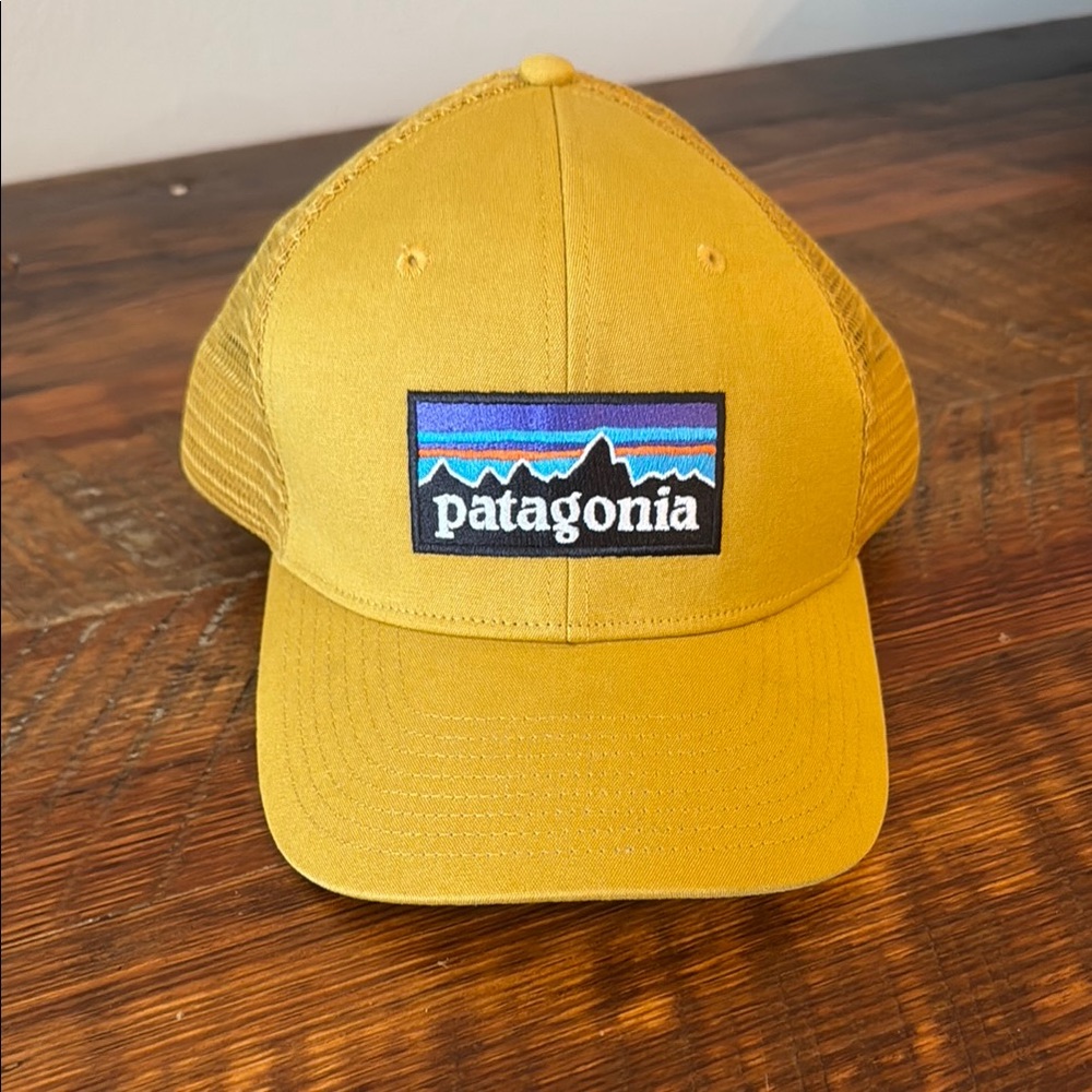 Patagonia Mustard Yellow Trucker Hat